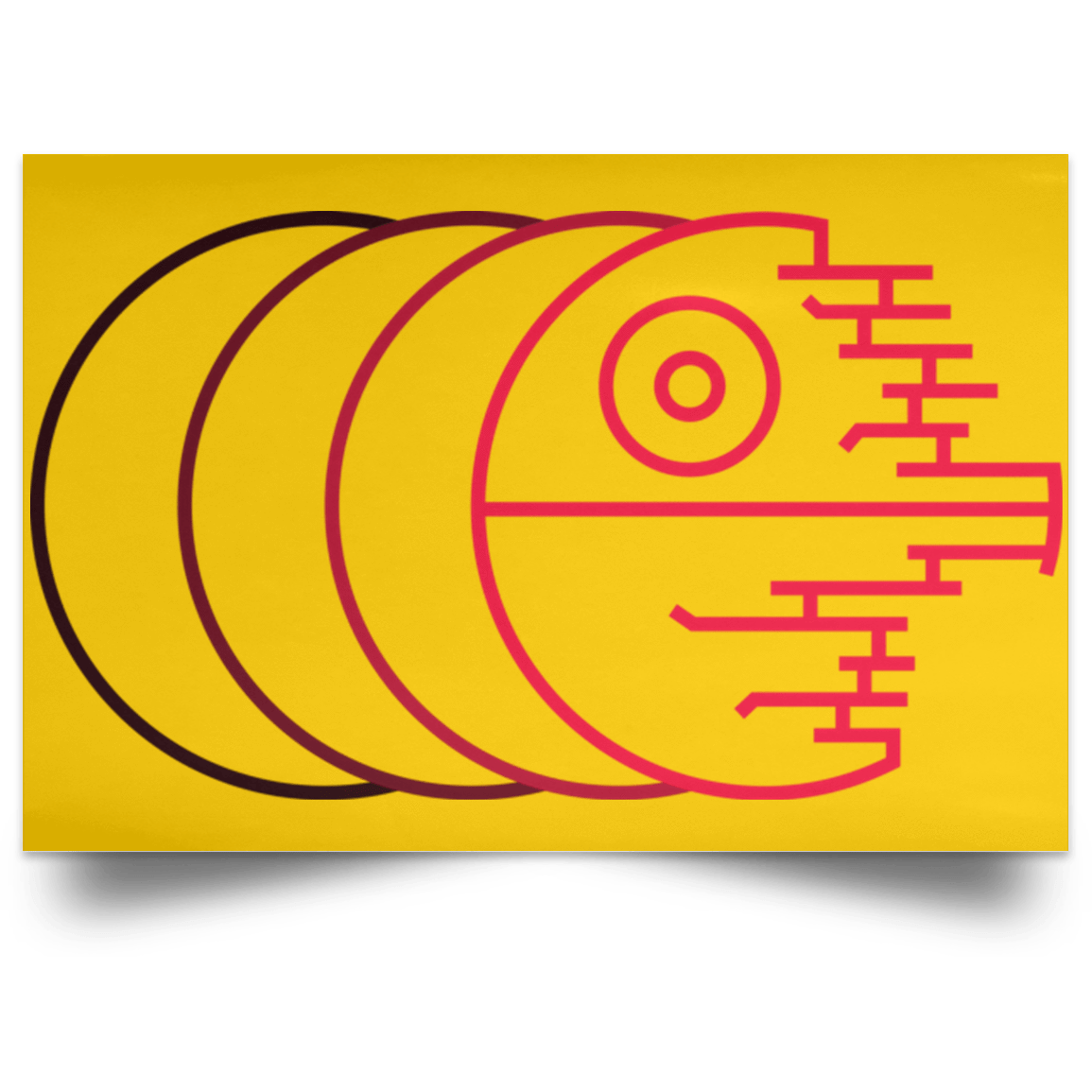 Housewares Athletic Gold / 18" x 12" Fully Operational Landscape Poster