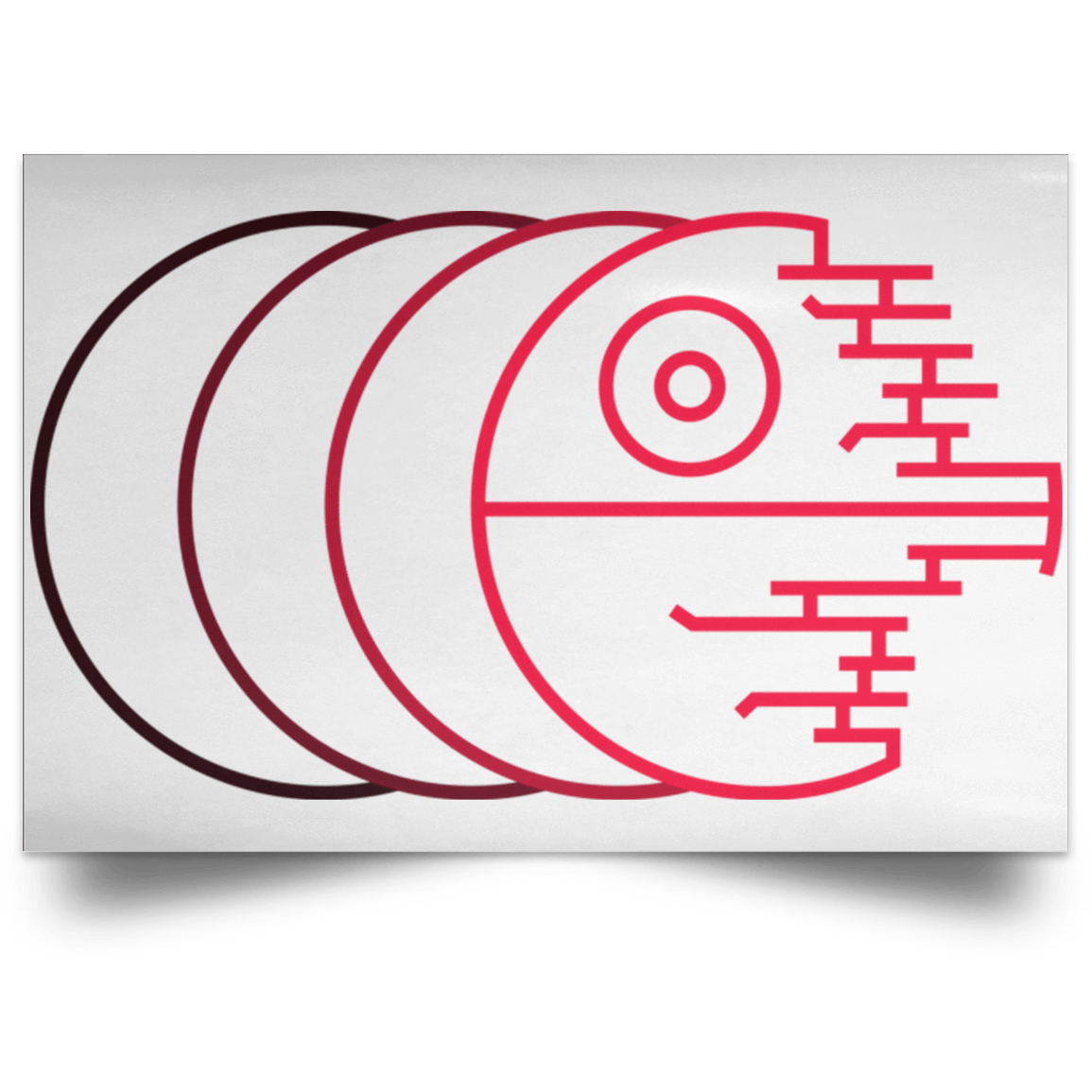 Housewares White / 18" x 12" Fully Operational Landscape Poster