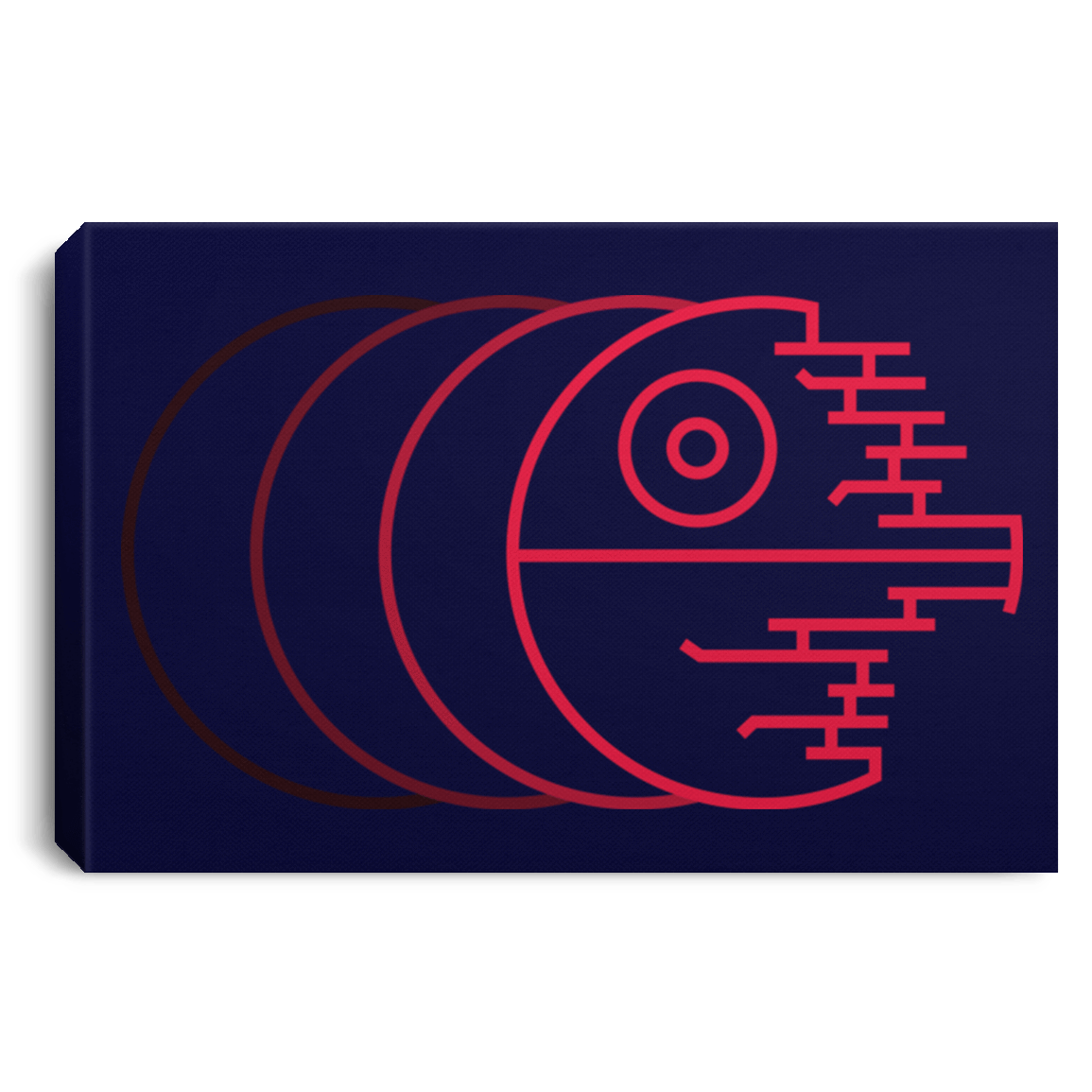 Housewares Navy / 12" x 8" Fully Operational Premium Landscape Canvas