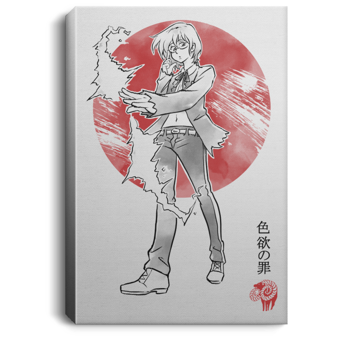 Housewares White / 8" x 12" Goat Lust Premium Portrait Canvas