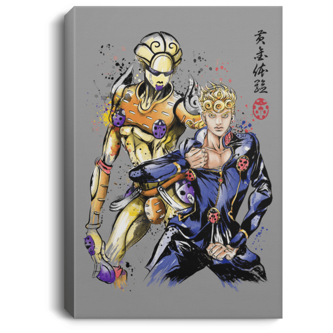 Housewares Gray / 8" x 12" Gold experience Watercolor Premium Portrait Canvas