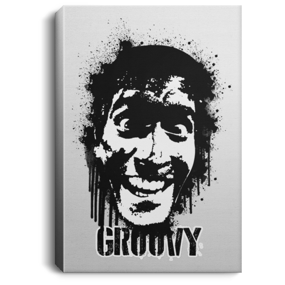 Housewares White / 8" x 12" Groovy Premium Portrait Canvas