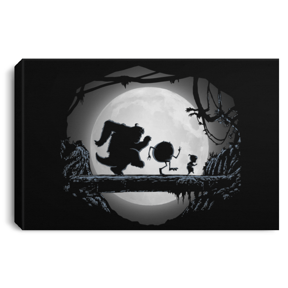 Housewares Black / 12" x 8" Hakuna Matata, Inc Premium Landscape Canvas