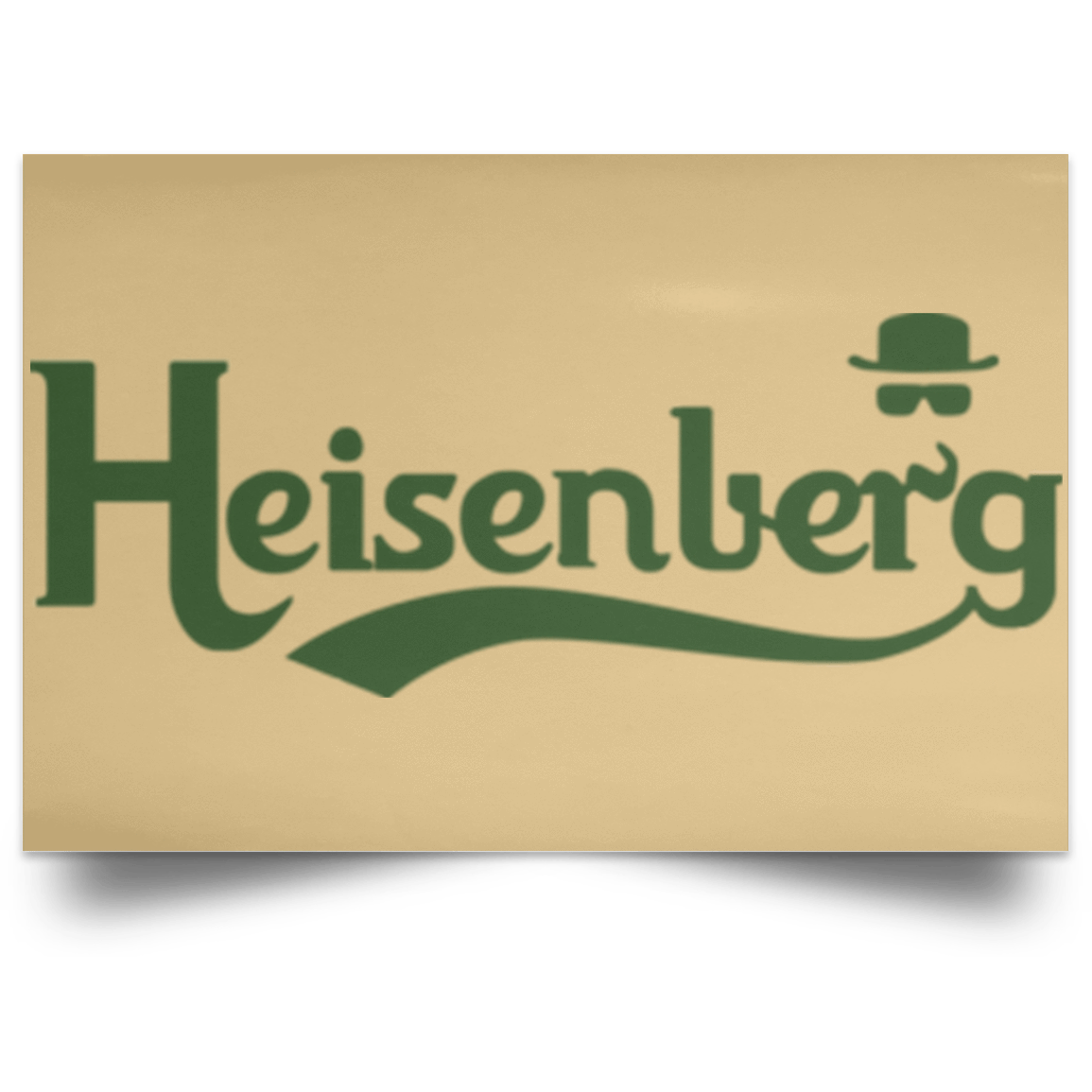 Housewares Tan / 18" x 12" Heisenberg 2 Landscape Poster