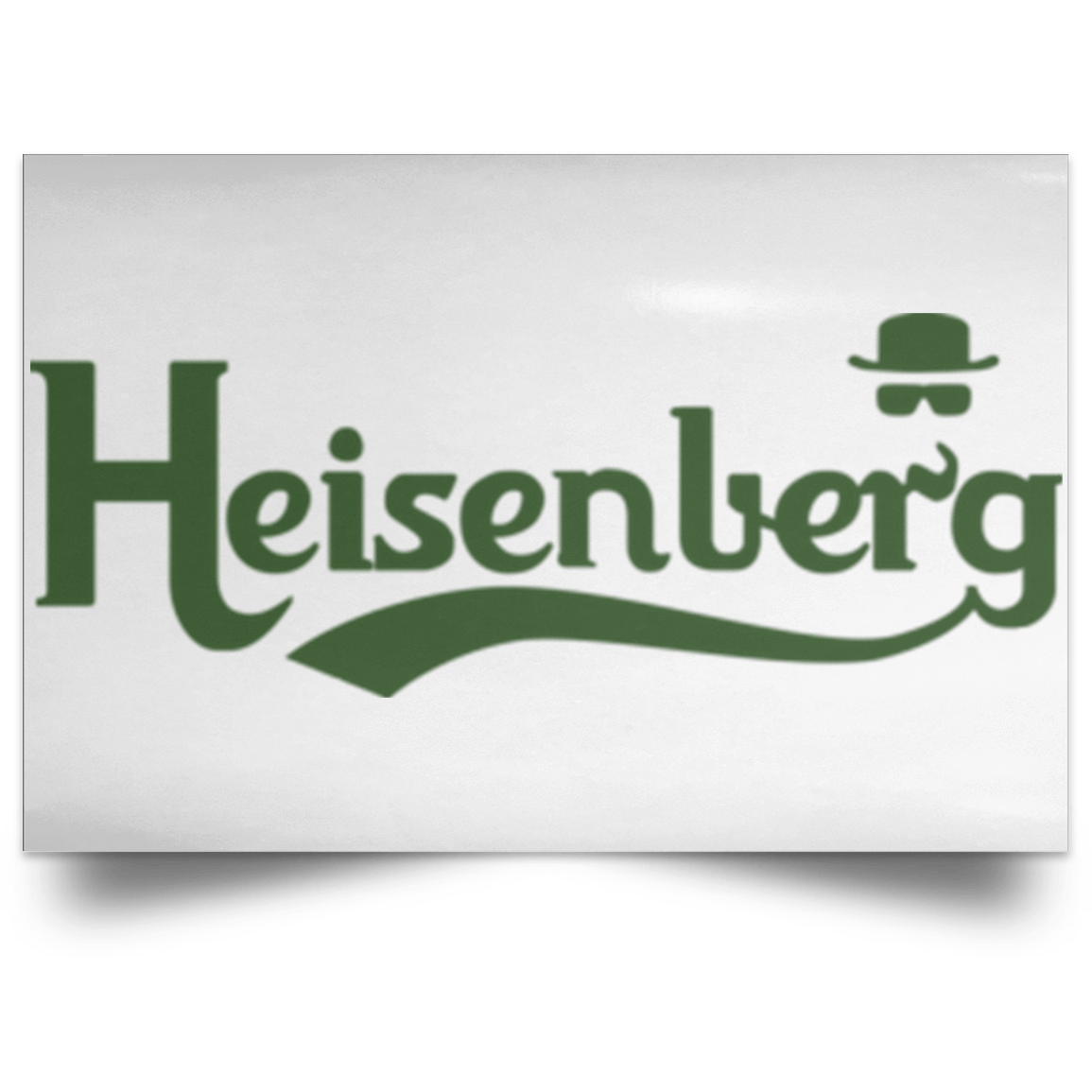 Housewares White / 18" x 12" Heisenberg 2 Landscape Poster