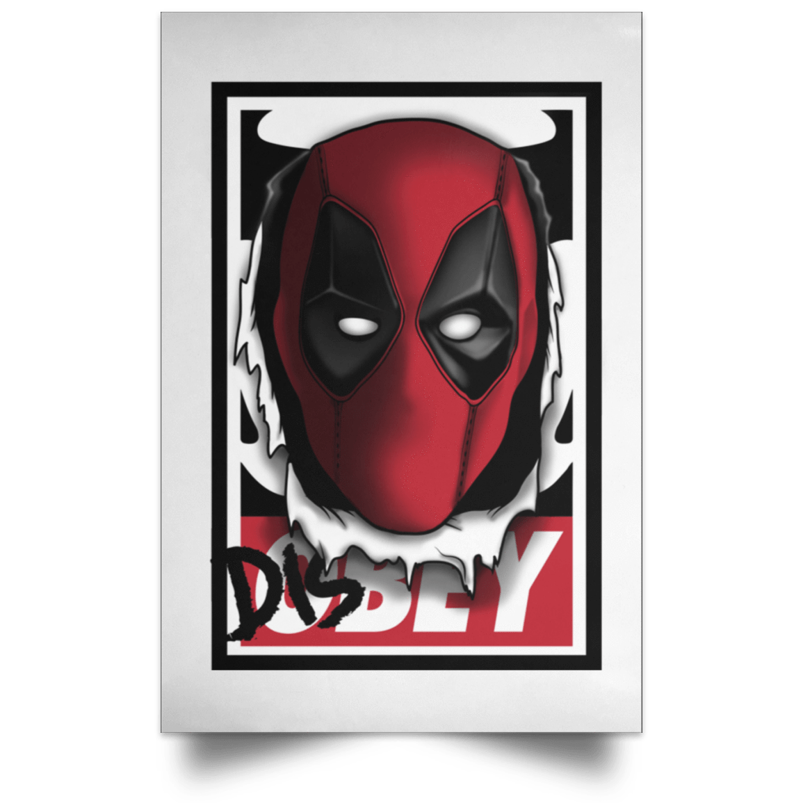 Housewares White / 12" x 18" Hi there Portrait Poster