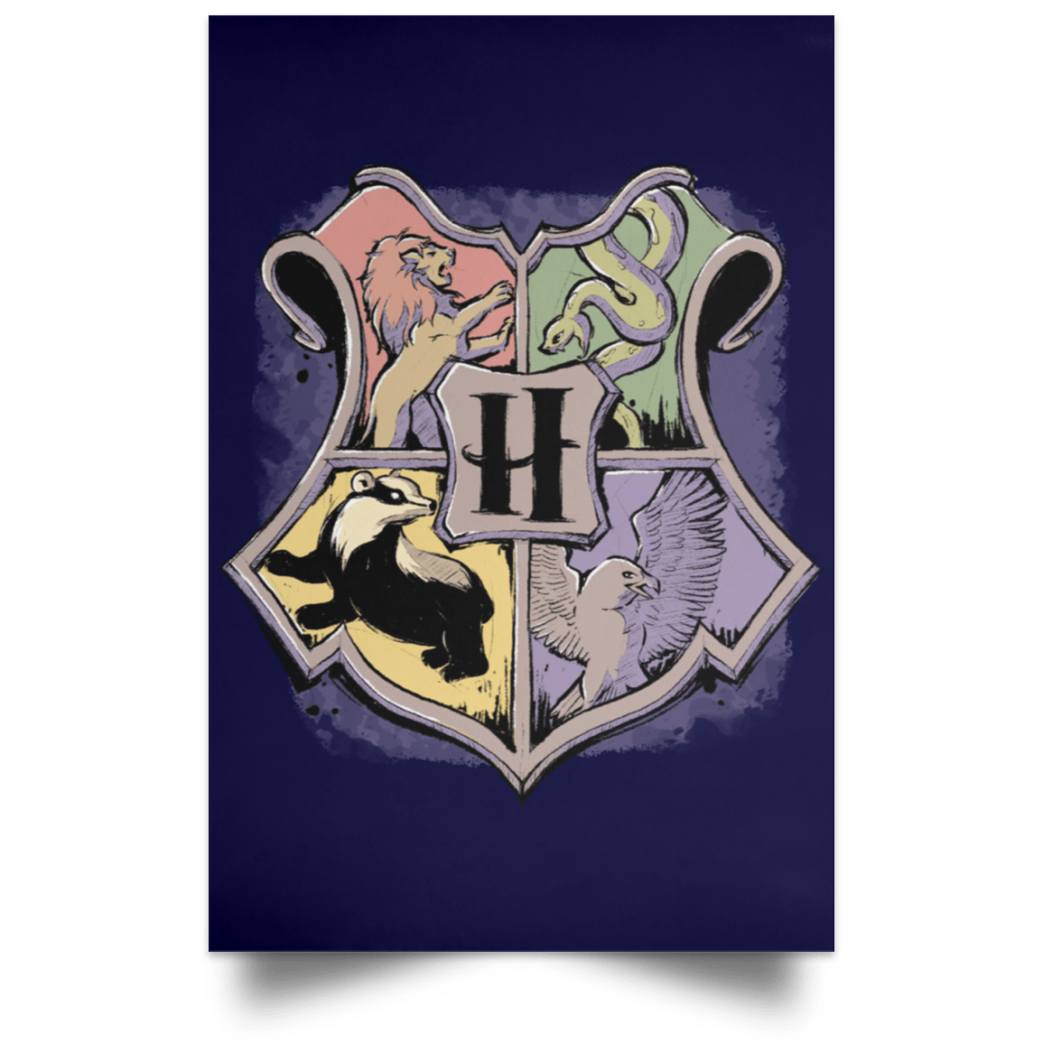 Hogwarts Portrait Poster