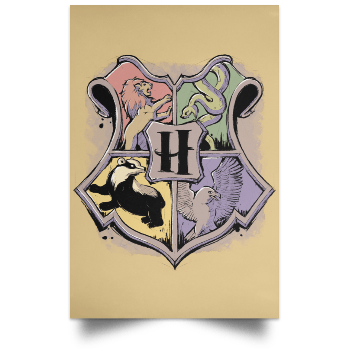 Hogwarts Portrait Poster