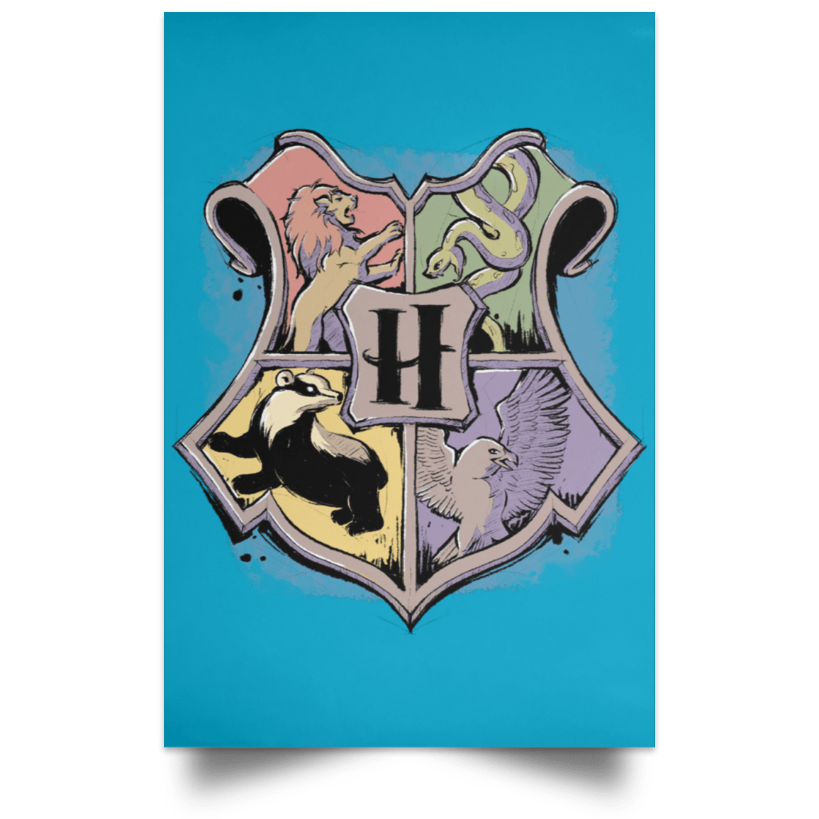 Hogwarts Portrait Poster