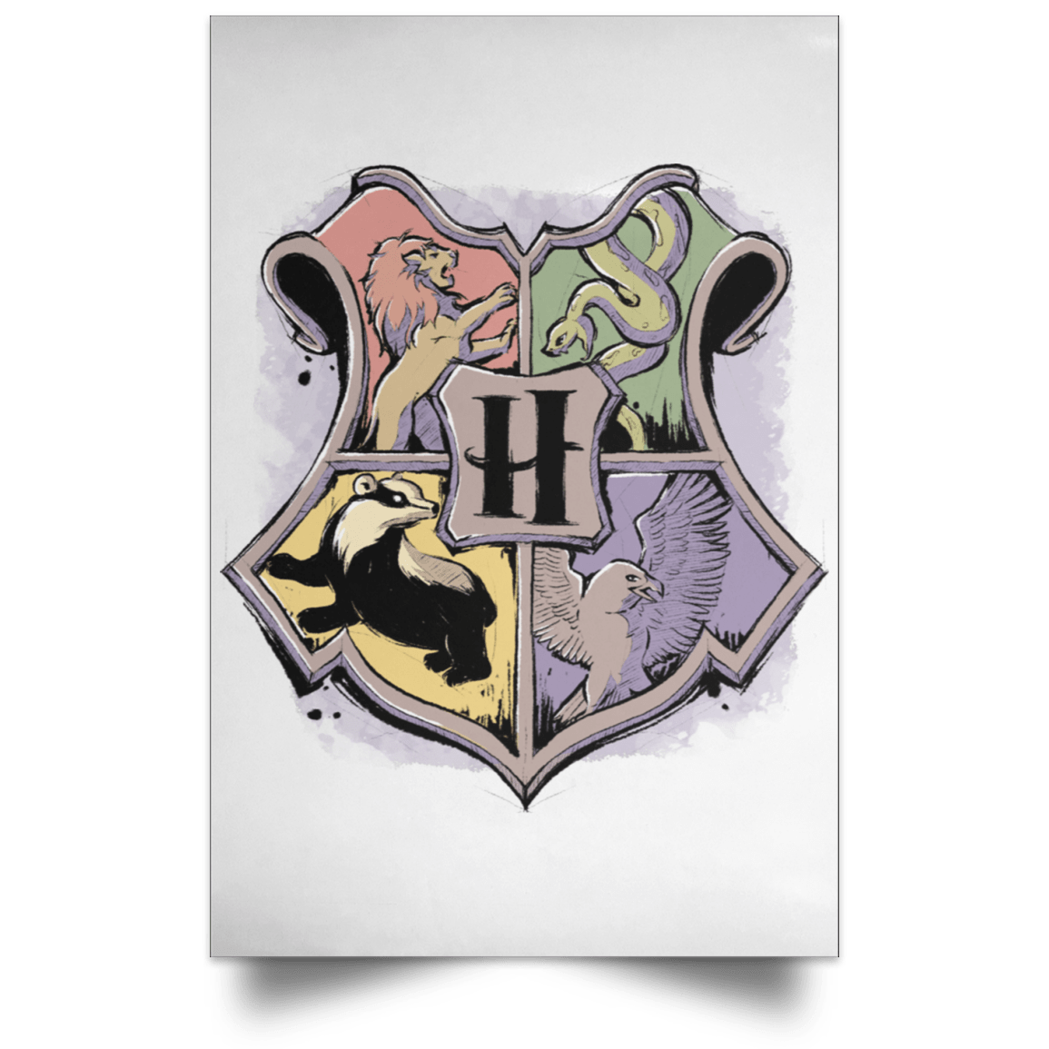 Hogwarts Portrait Poster