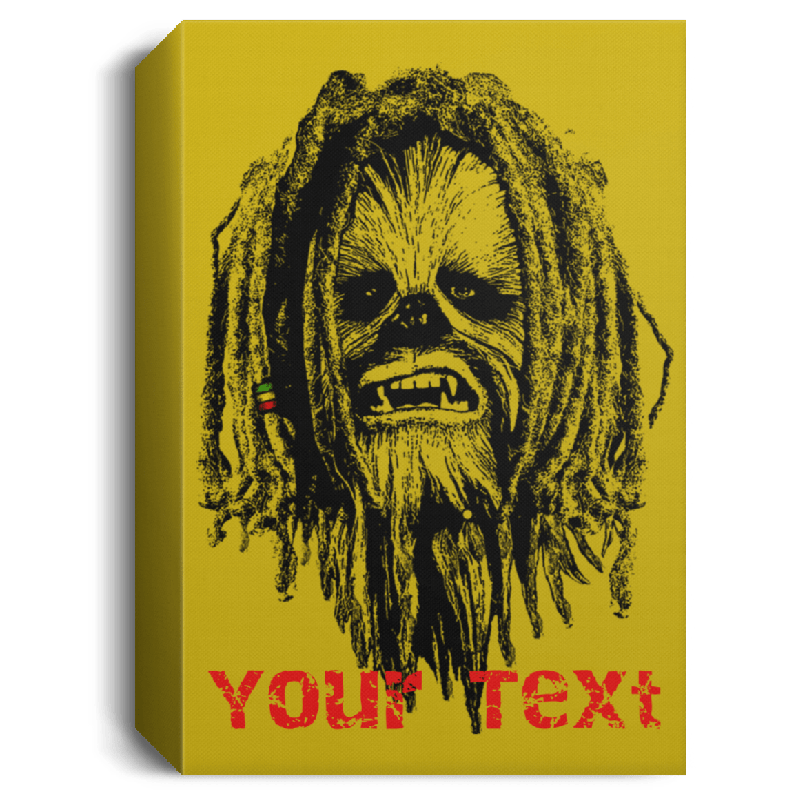 Housewares Old Gold / 16" x 24" I Dont Care About The Empire Personalized Portrait Canvas