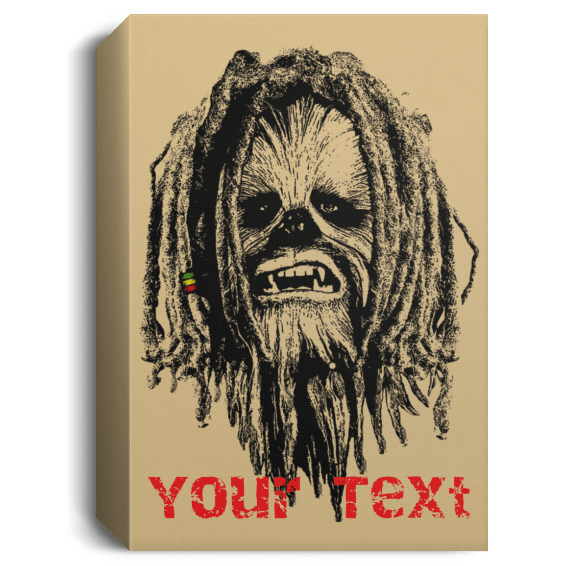 Housewares Tan / 16" x 24" I Dont Care About The Empire Personalized Portrait Canvas