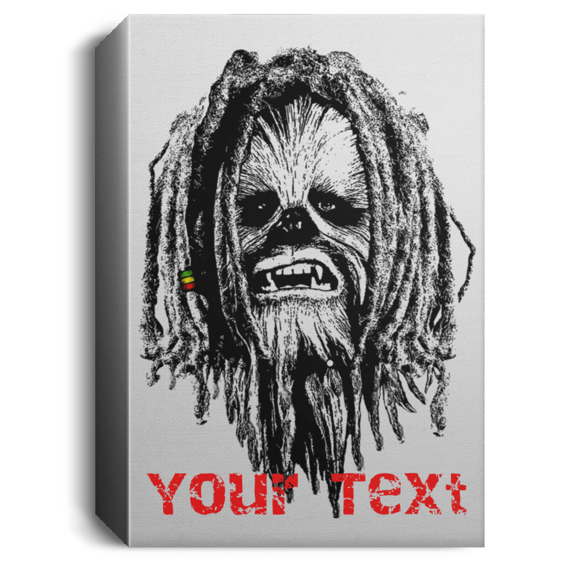 Housewares White / 16" x 24" I Dont Care About The Empire Personalized Portrait Canvas