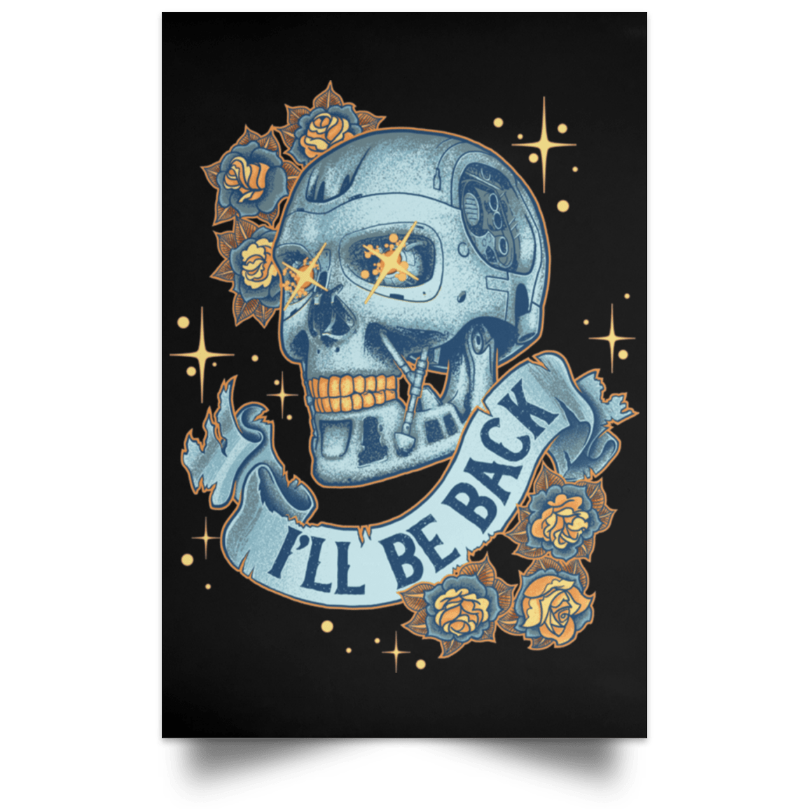 I'll Be Back Portrait Poster