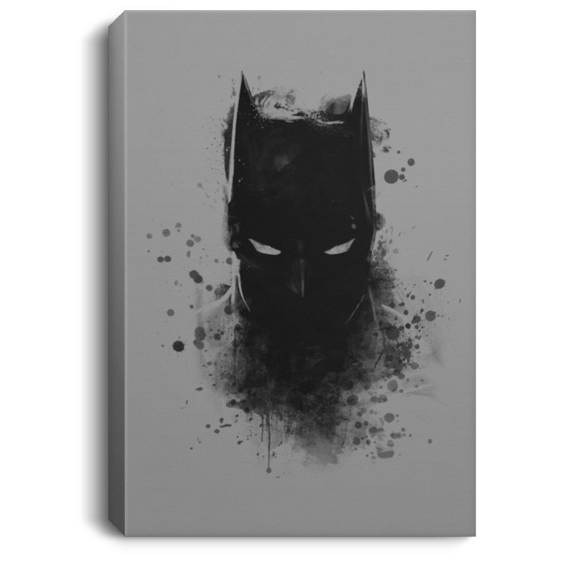 Housewares Gray / 8" x 12" Ink Shadow Premium Portrait Canvas