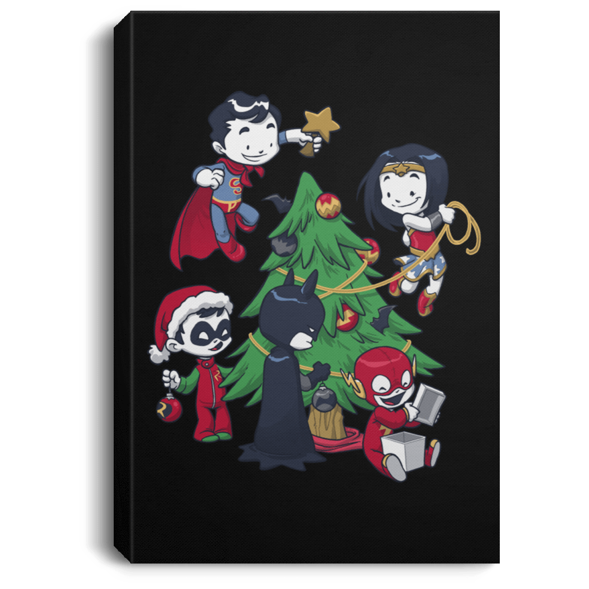 Housewares Black / 8" x 12" Justice Tree Premium Portrait Canvas