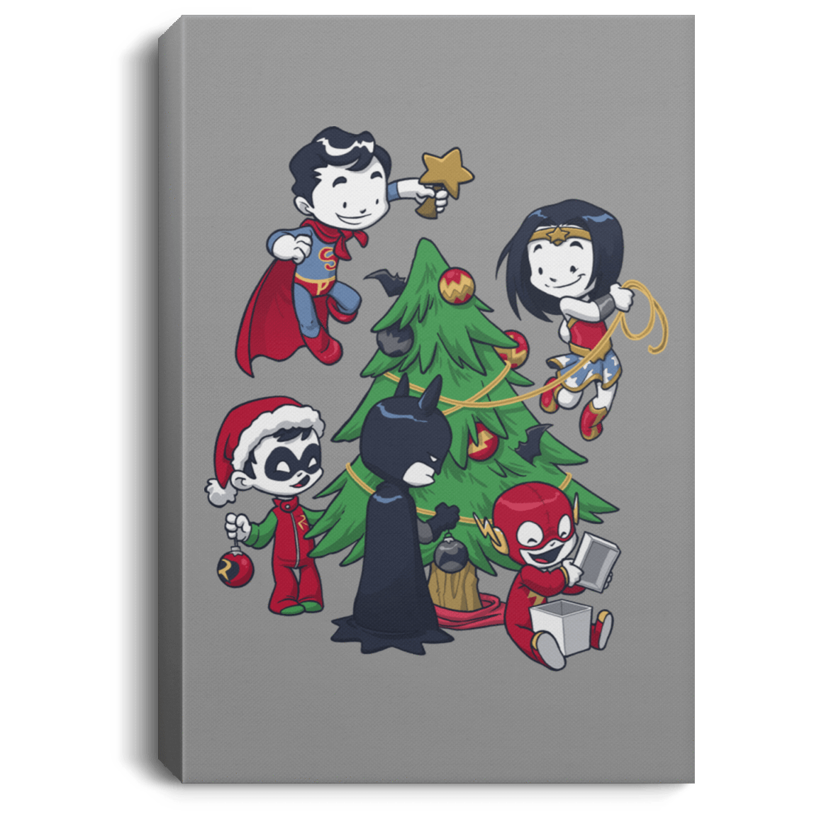 Housewares Gray / 8" x 12" Justice Tree Premium Portrait Canvas