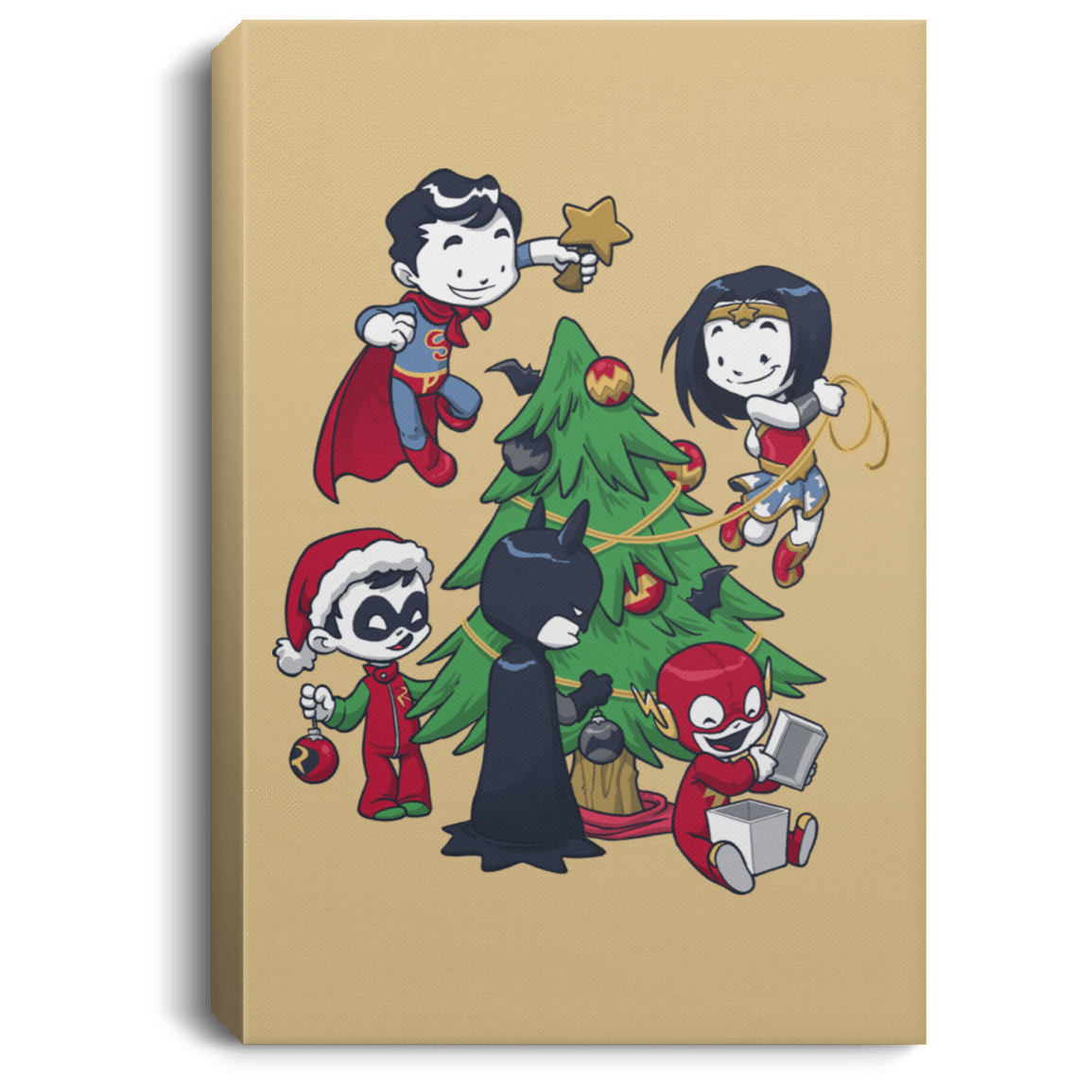 Housewares Tan / 8" x 12" Justice Tree Premium Portrait Canvas