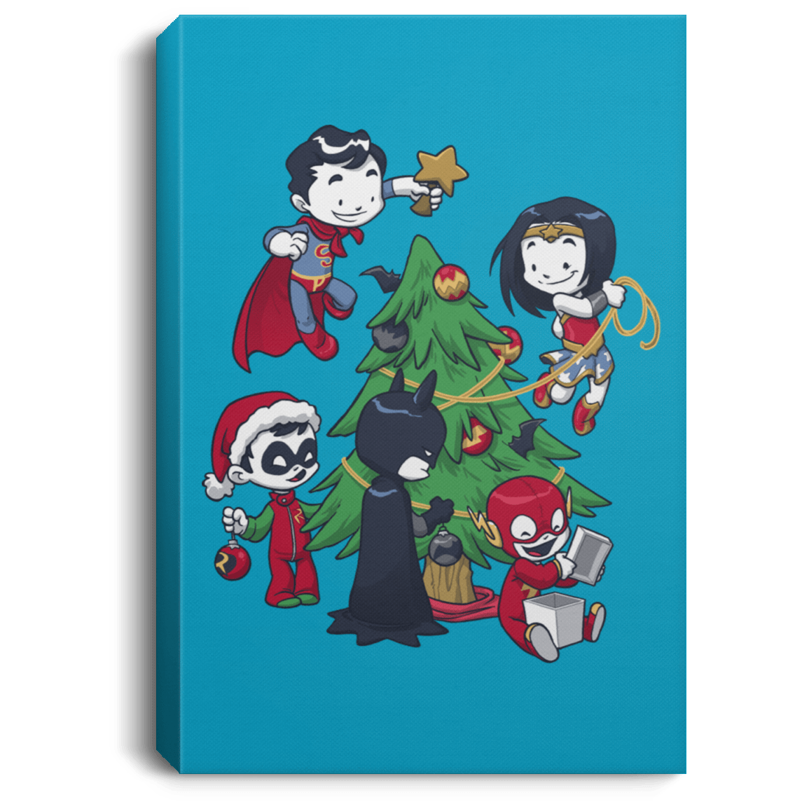 Housewares Turquoise / 8" x 12" Justice Tree Premium Portrait Canvas