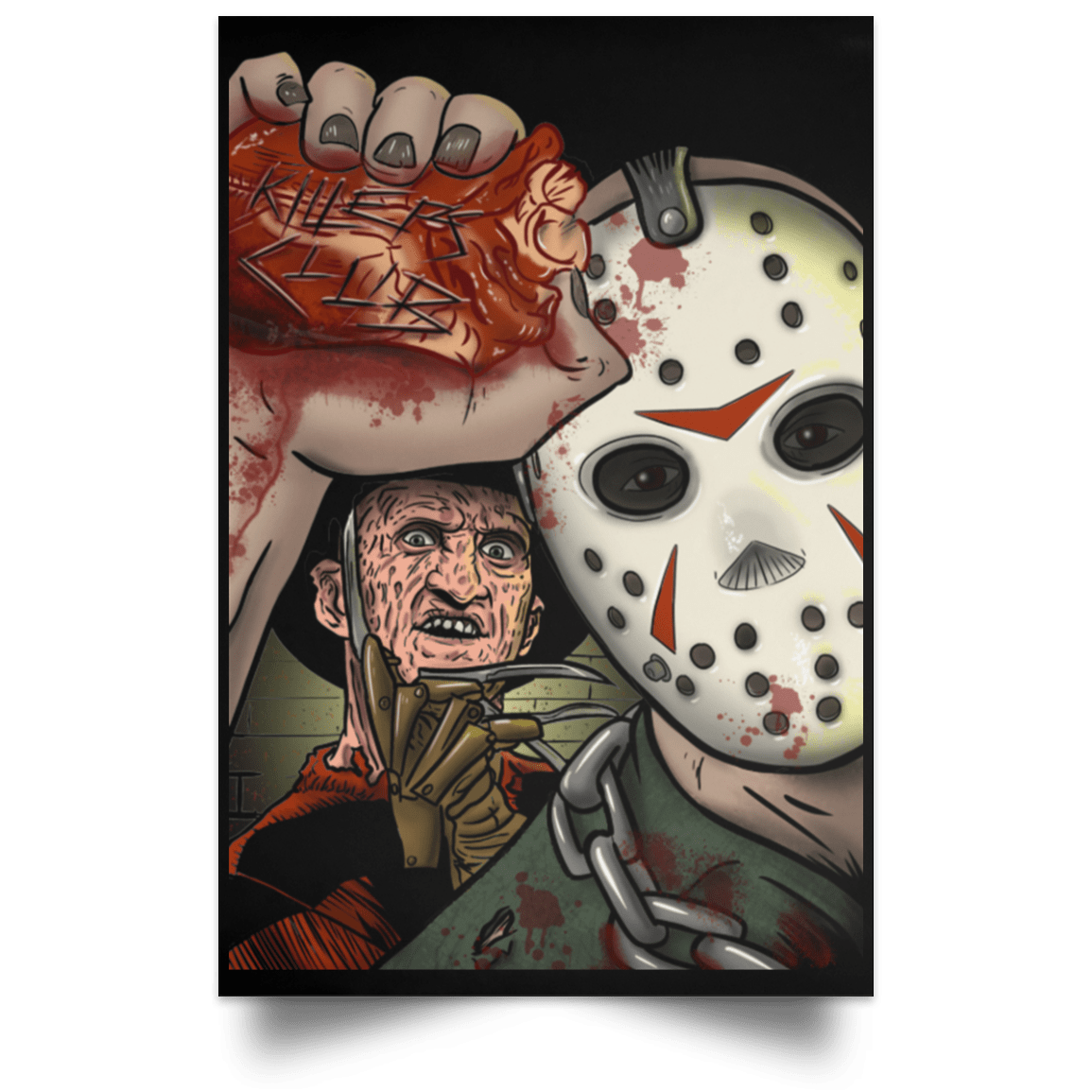 Housewares Black / 12" x 18" Killers Club Portrait Poster