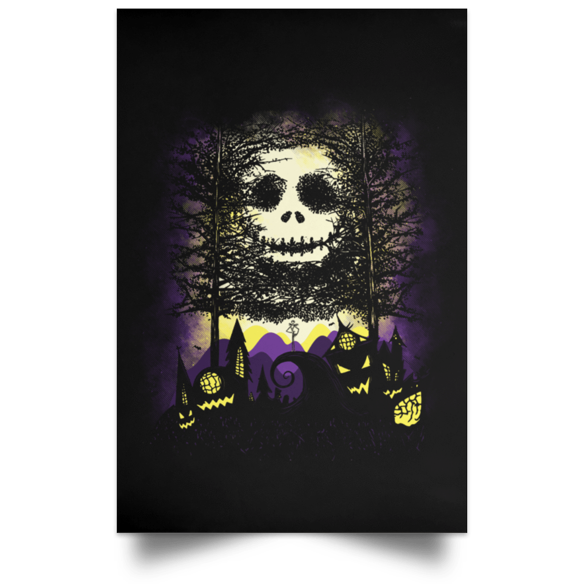 Housewares Black / 12" x 18" King Of Nightmares Portrait Poster