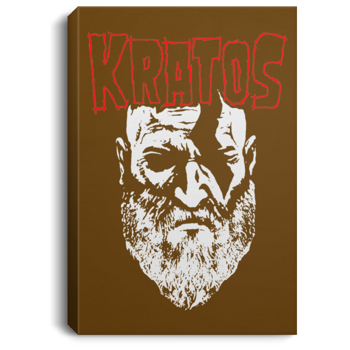 Housewares Brown / 8" x 12" Kratos Danzig Premium Portrait Canvas