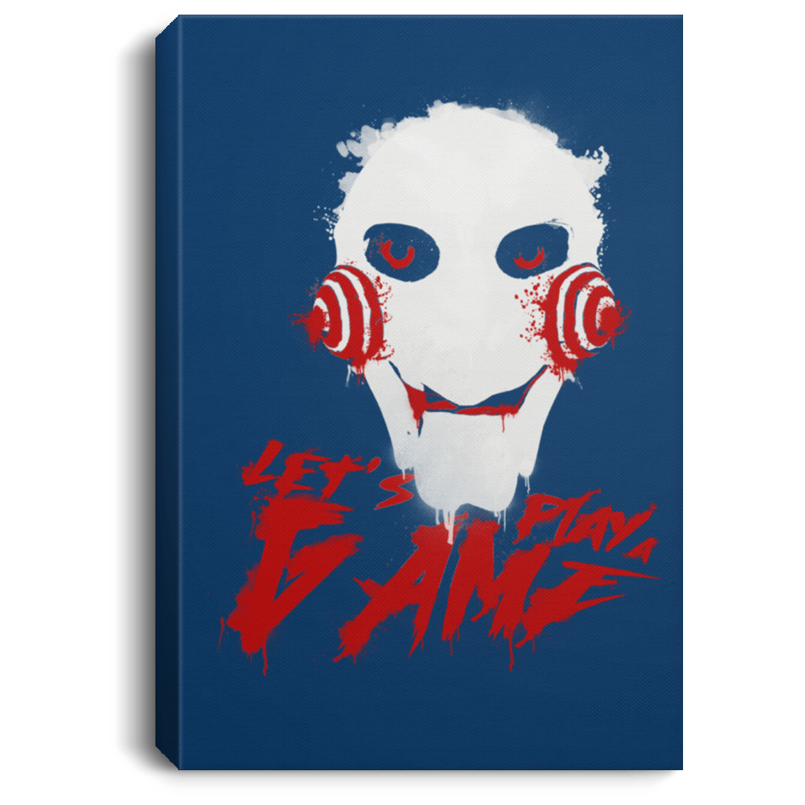 Housewares Royal / 8" x 12" Let's Play A Game Premium Portrait Canvas