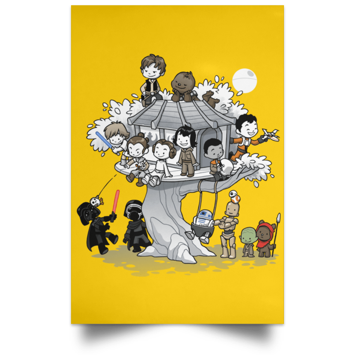 Housewares Athletic Gold / 12" x 18" LT Side Club Portrait Poster