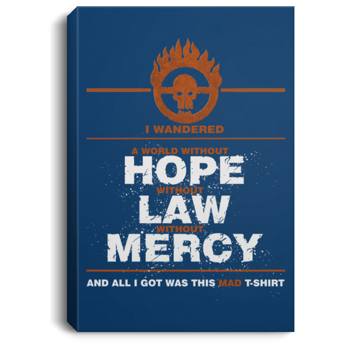 Housewares Royal / 8" x 12" MAD Tee Premium Portrait Canvas