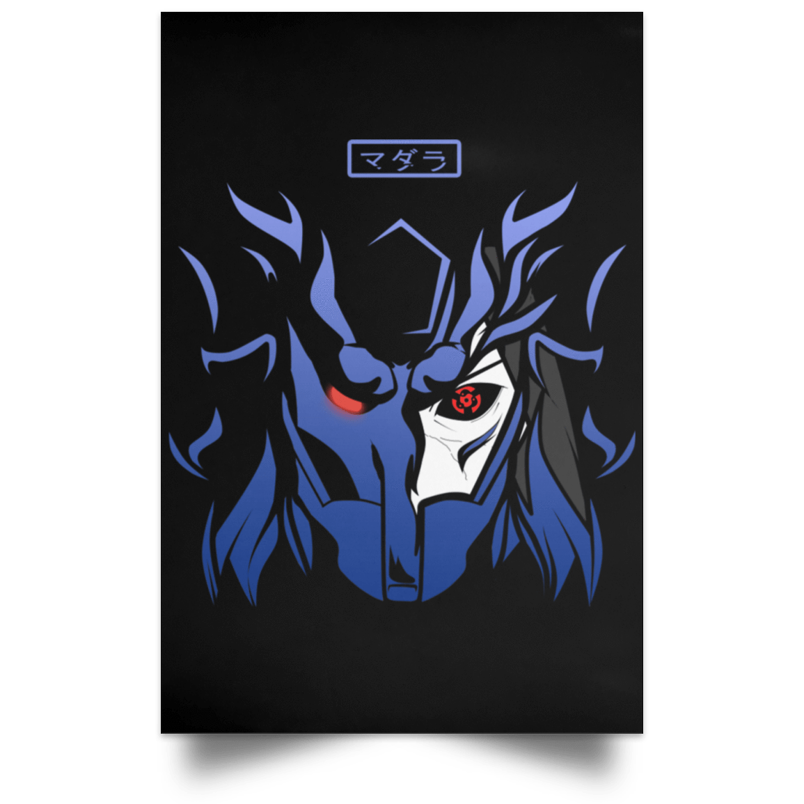 Housewares Black / 12" x 18" Madara Susanoo Portrait Poster