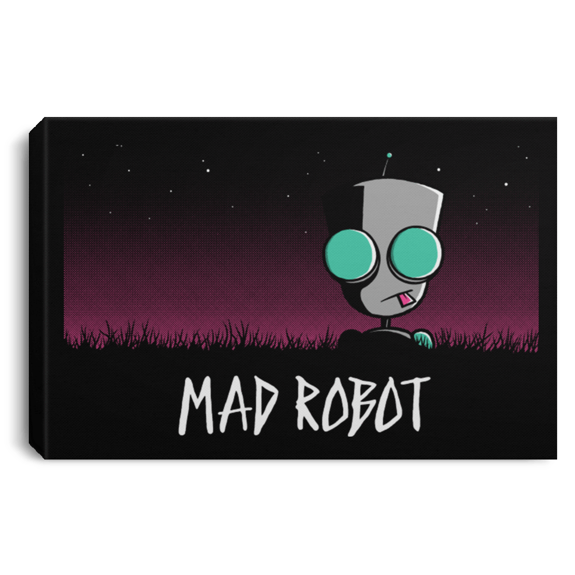 Housewares Black / 12" x 8" MADROBOT Premium Landscape Canvas