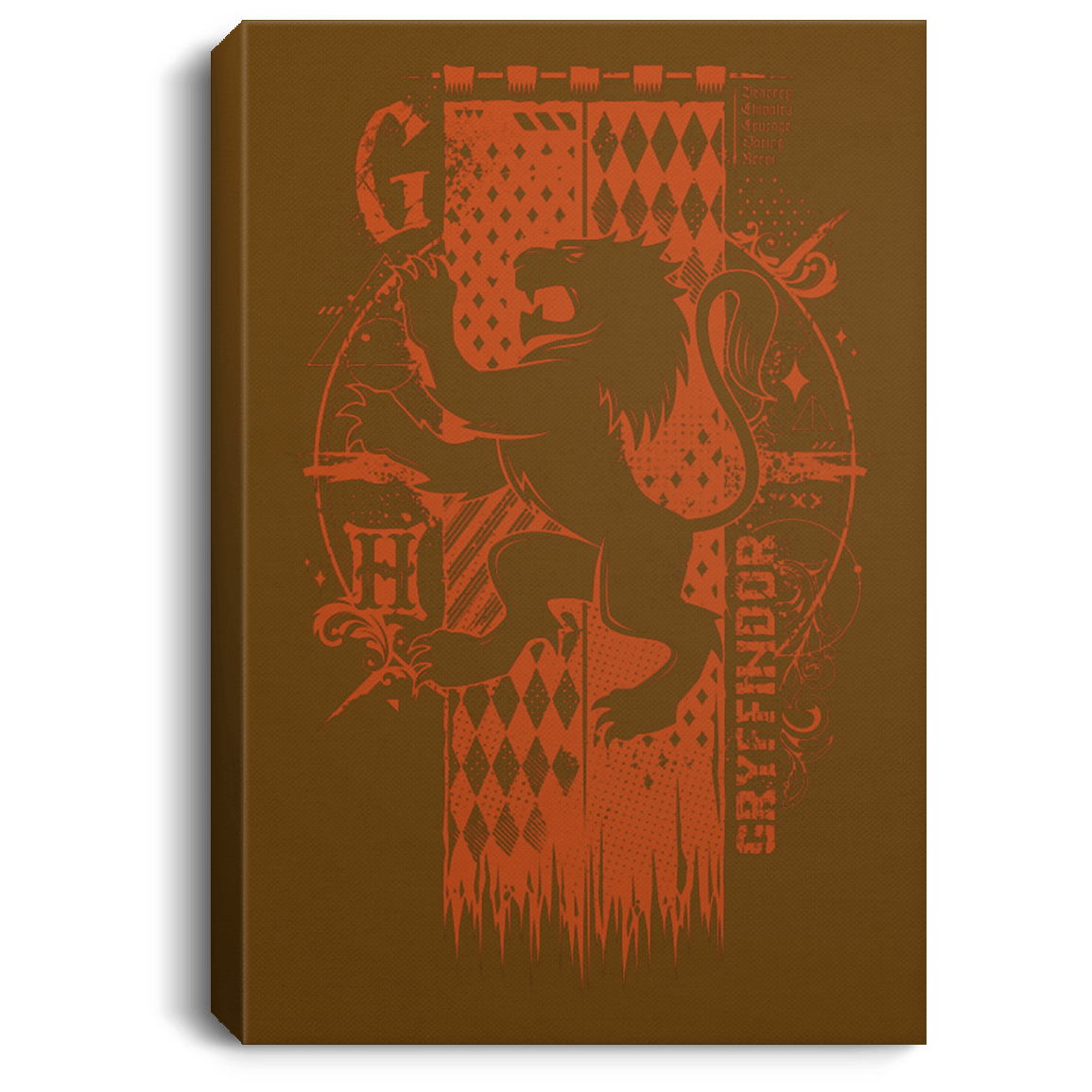 Housewares Brown / 8" x 12" Magic G House Premium Portrait Canvas