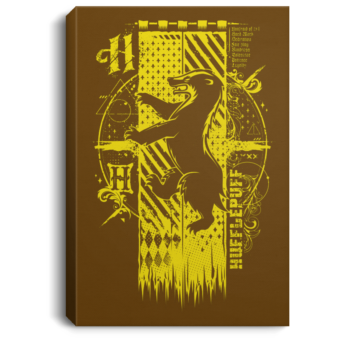 Housewares Brown / 8" x 12" Magic H House Premium Portrait Canvas