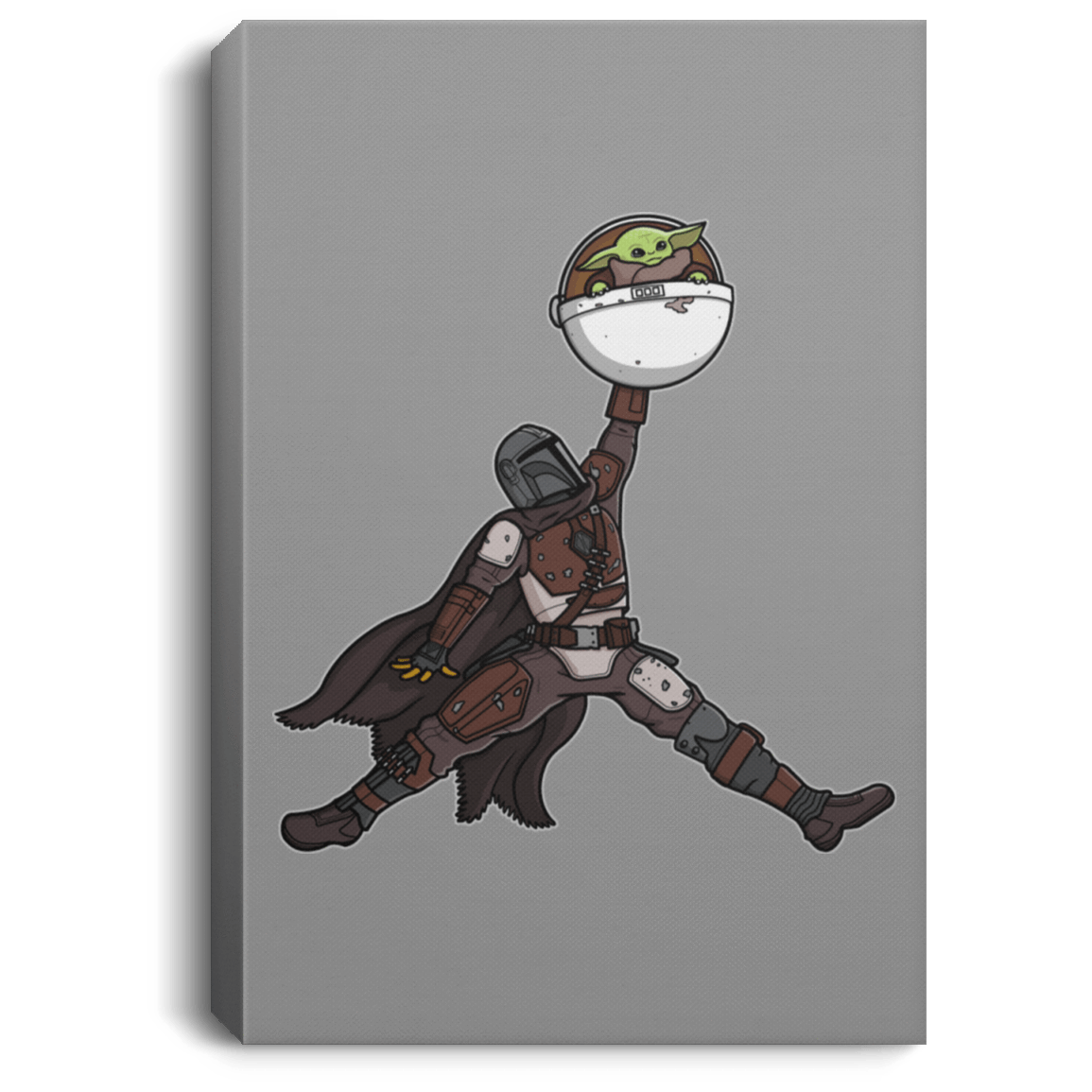 Housewares Gray / 8" x 12" Manda Jordan Premium Portrait Canvas