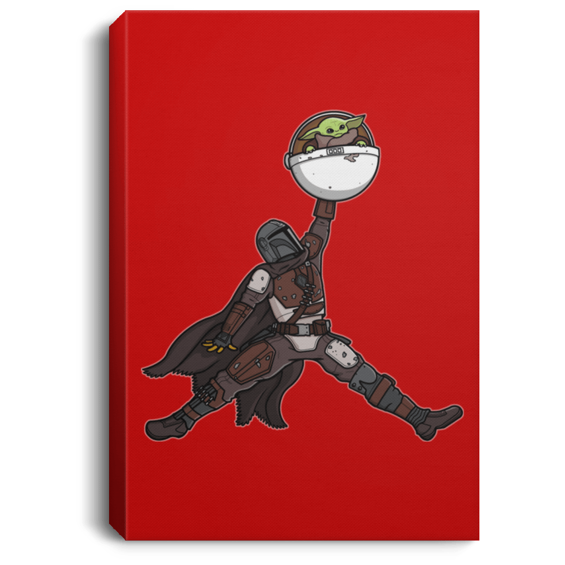 Housewares Red / 8" x 12" Manda Jordan Premium Portrait Canvas