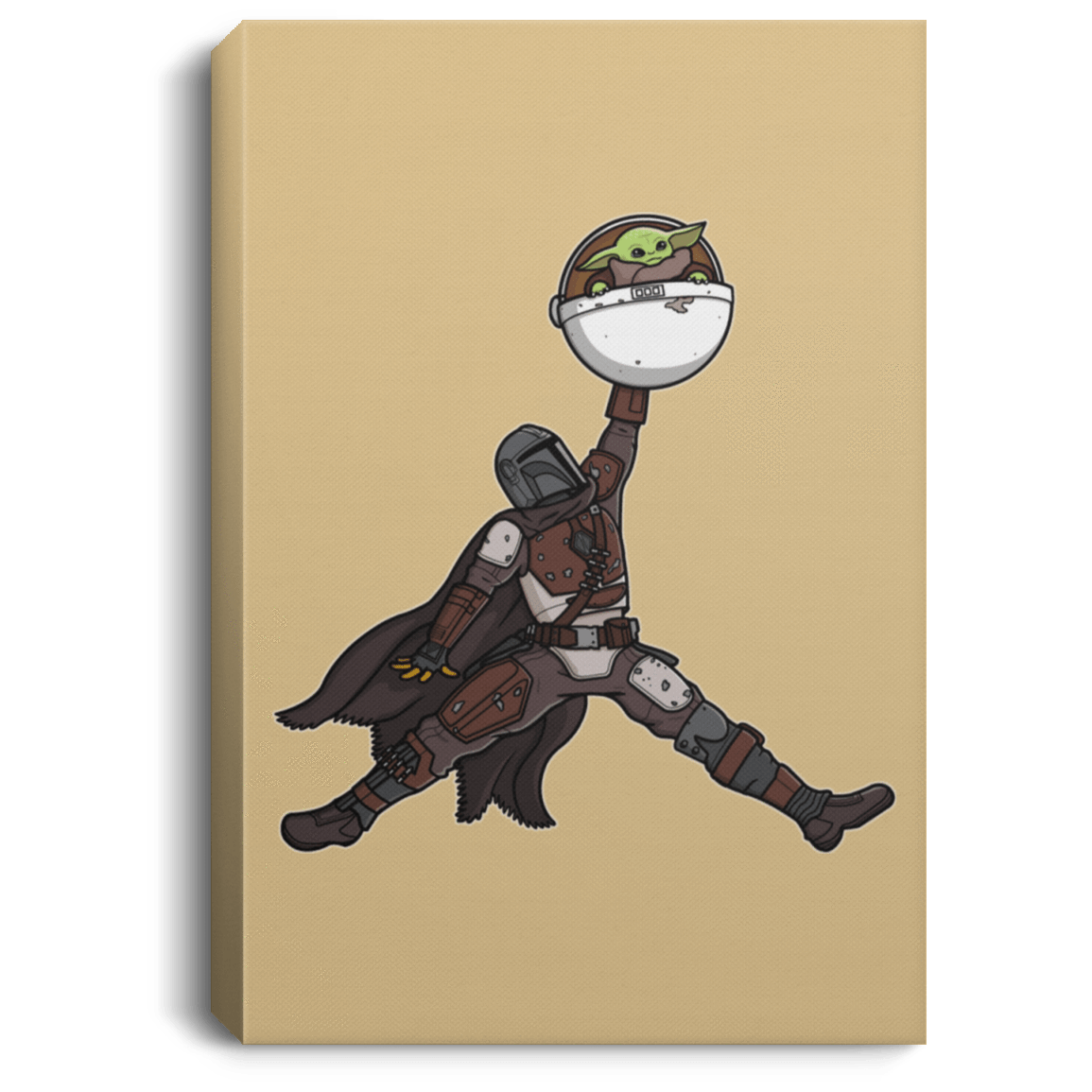 Housewares Tan / 8" x 12" Manda Jordan Premium Portrait Canvas