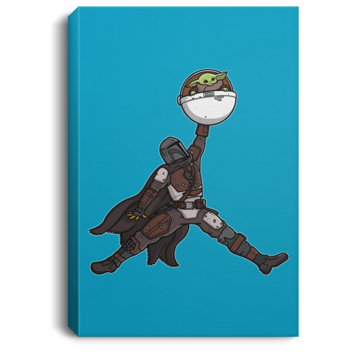 Housewares Turquoise / 8" x 12" Manda Jordan Premium Portrait Canvas