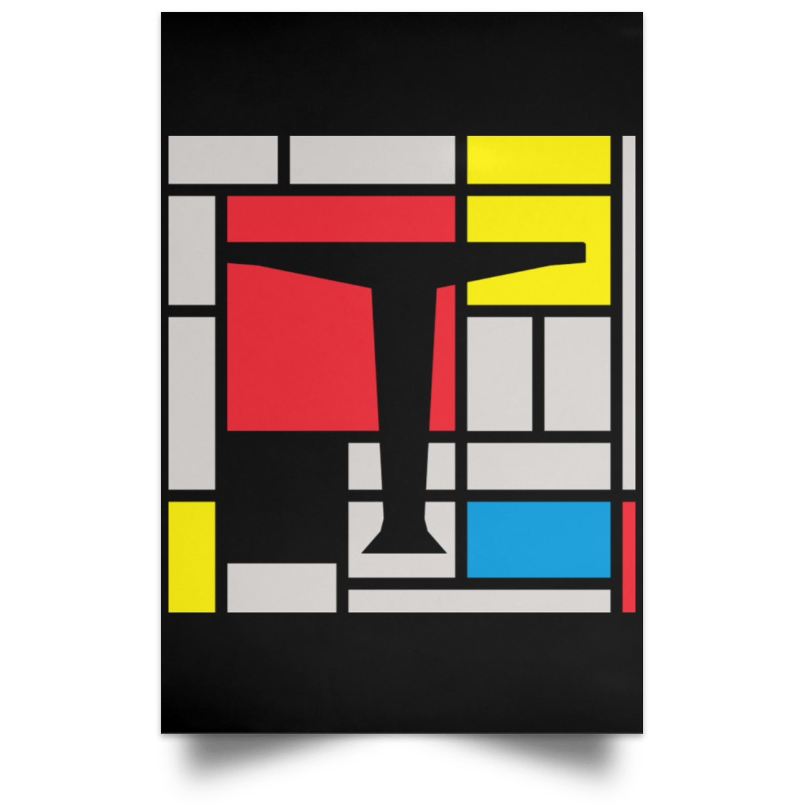 Housewares Black / 12" x 18" Mandrian Portrait Poster