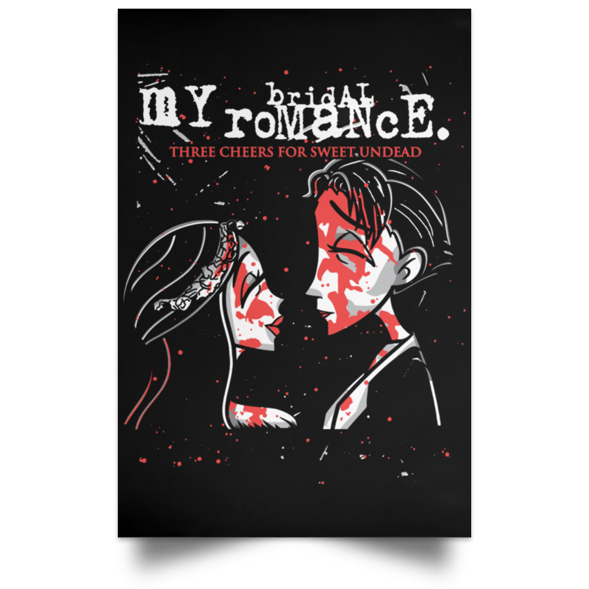 My Bridal Romance Portrait Poster