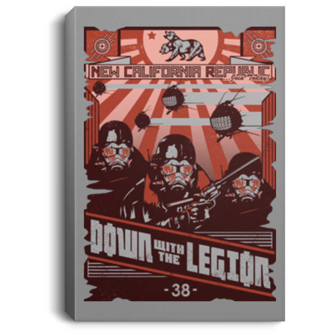 Housewares Gray / 8" x 12" NCR Needs You Premium Portrait Canvas