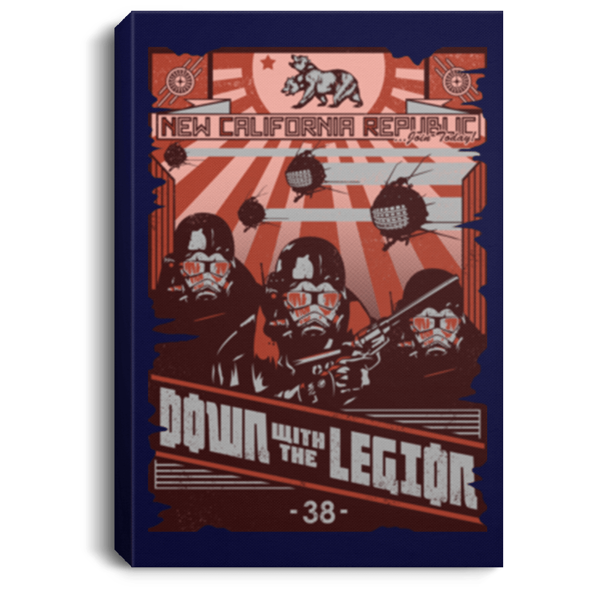 Housewares Navy / 8" x 12" NCR Needs You Premium Portrait Canvas