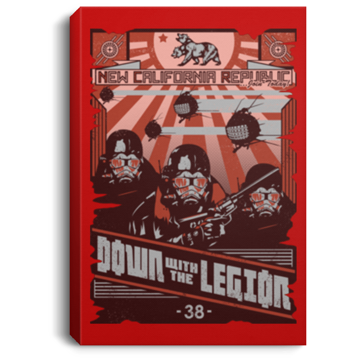 Housewares Red / 8" x 12" NCR Needs You Premium Portrait Canvas