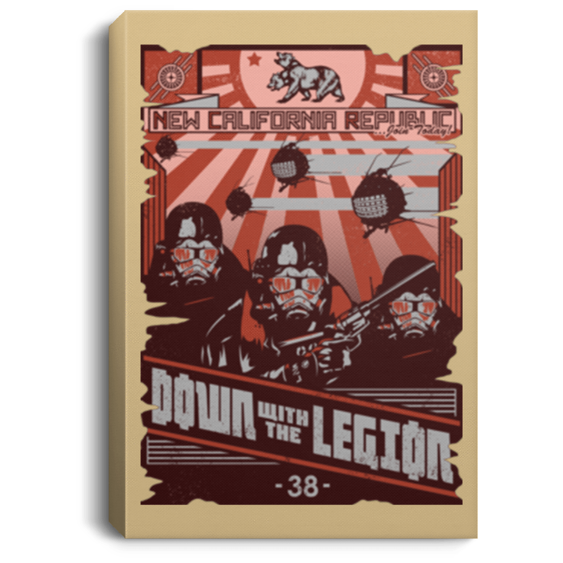 Housewares Tan / 8" x 12" NCR Needs You Premium Portrait Canvas