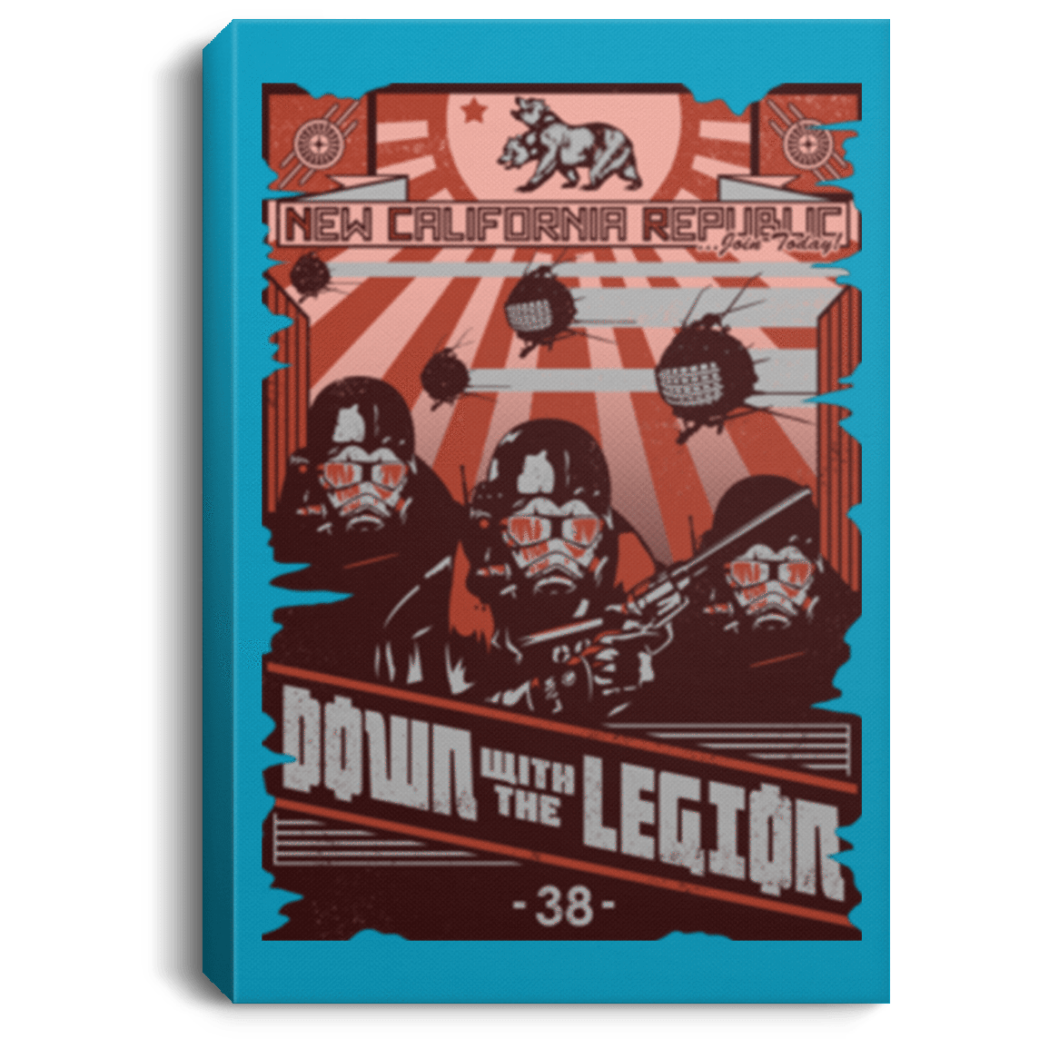 Housewares Turquoise / 8" x 12" NCR Needs You Premium Portrait Canvas