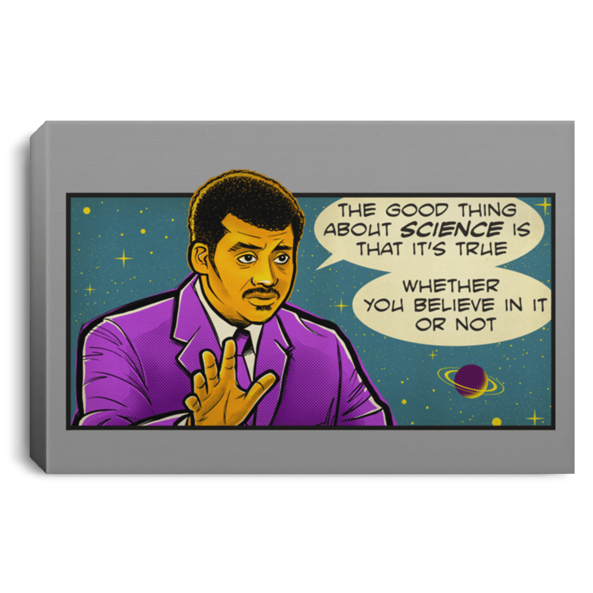 Housewares Gray / 12" x 8" NDGT good thing Premium Landscape Canvas