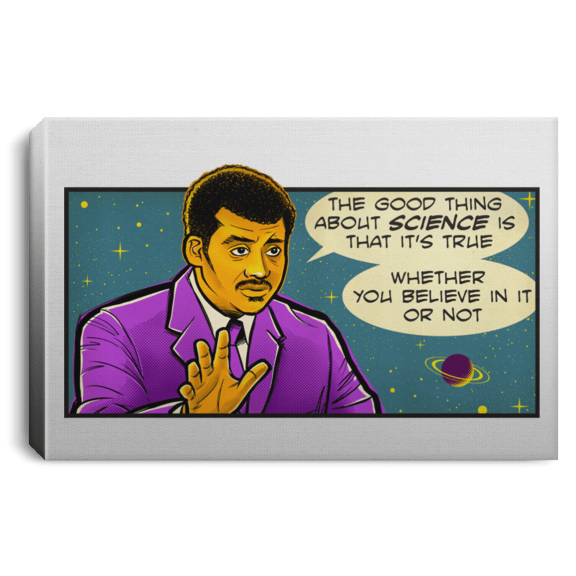 Housewares White / 12" x 8" NDGT good thing Premium Landscape Canvas