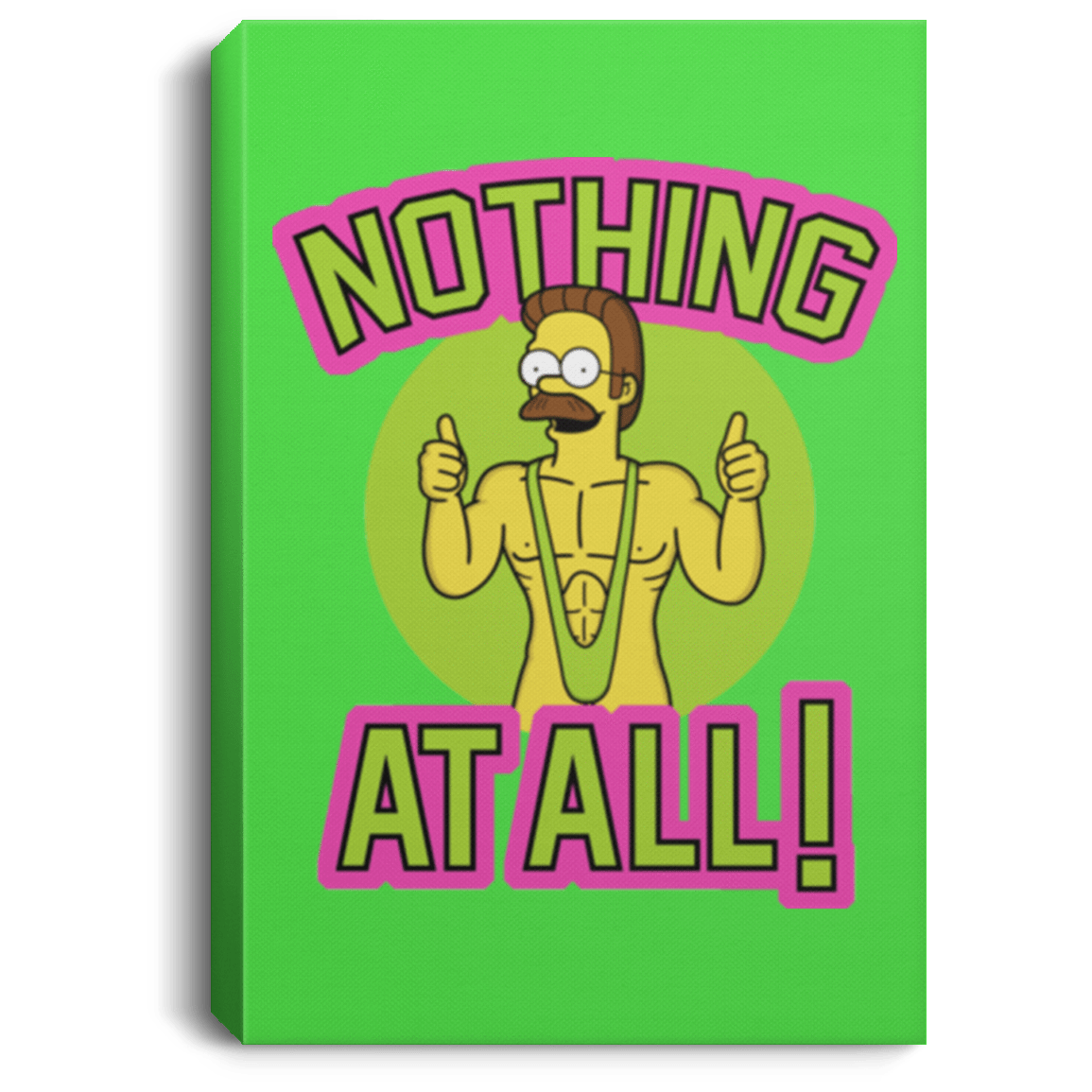 Housewares Kelly / 8" x 12" Nothing At All Premium Portrait Canvas