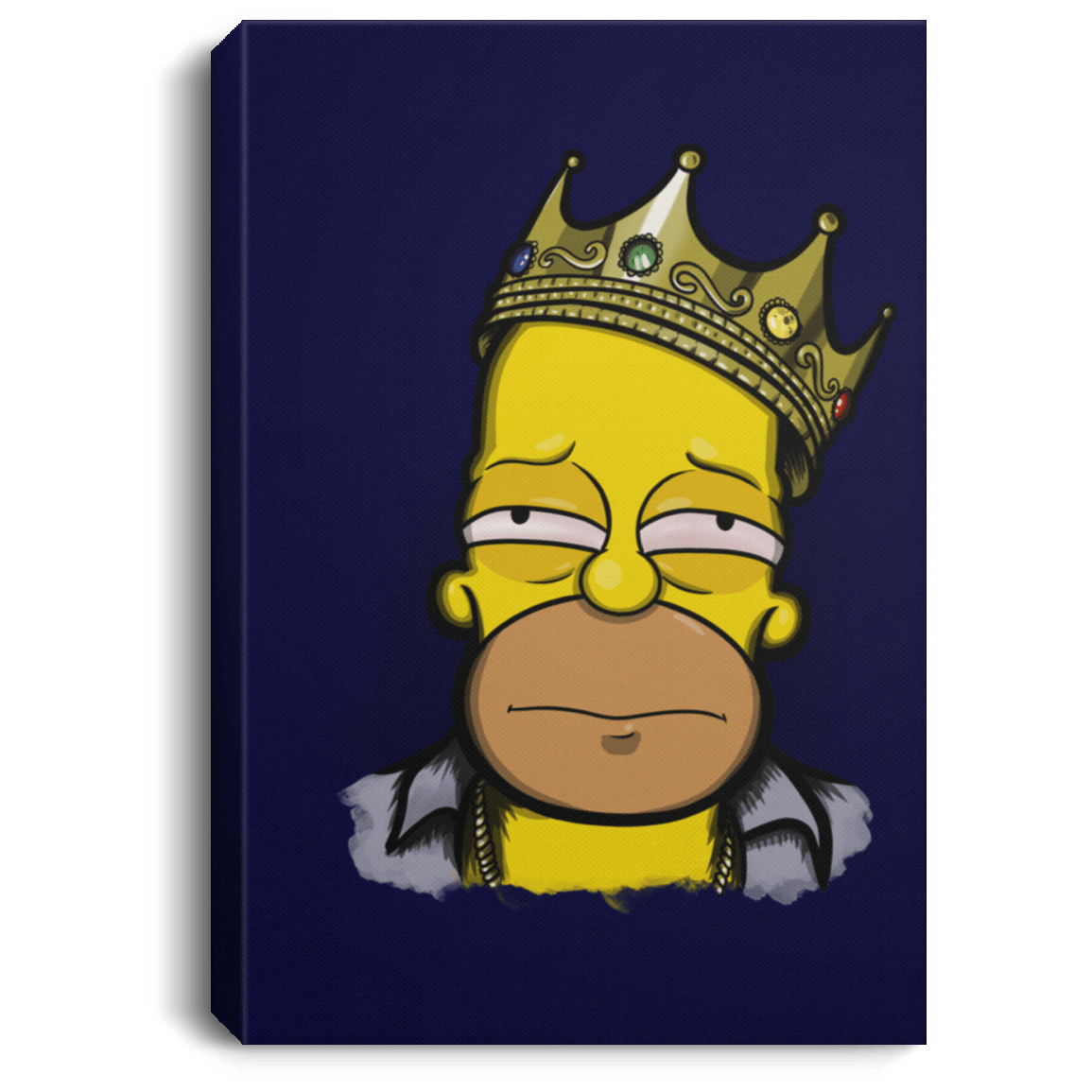 Housewares Navy / 8" x 12" Notorious Drink Premium Portrait Canvas