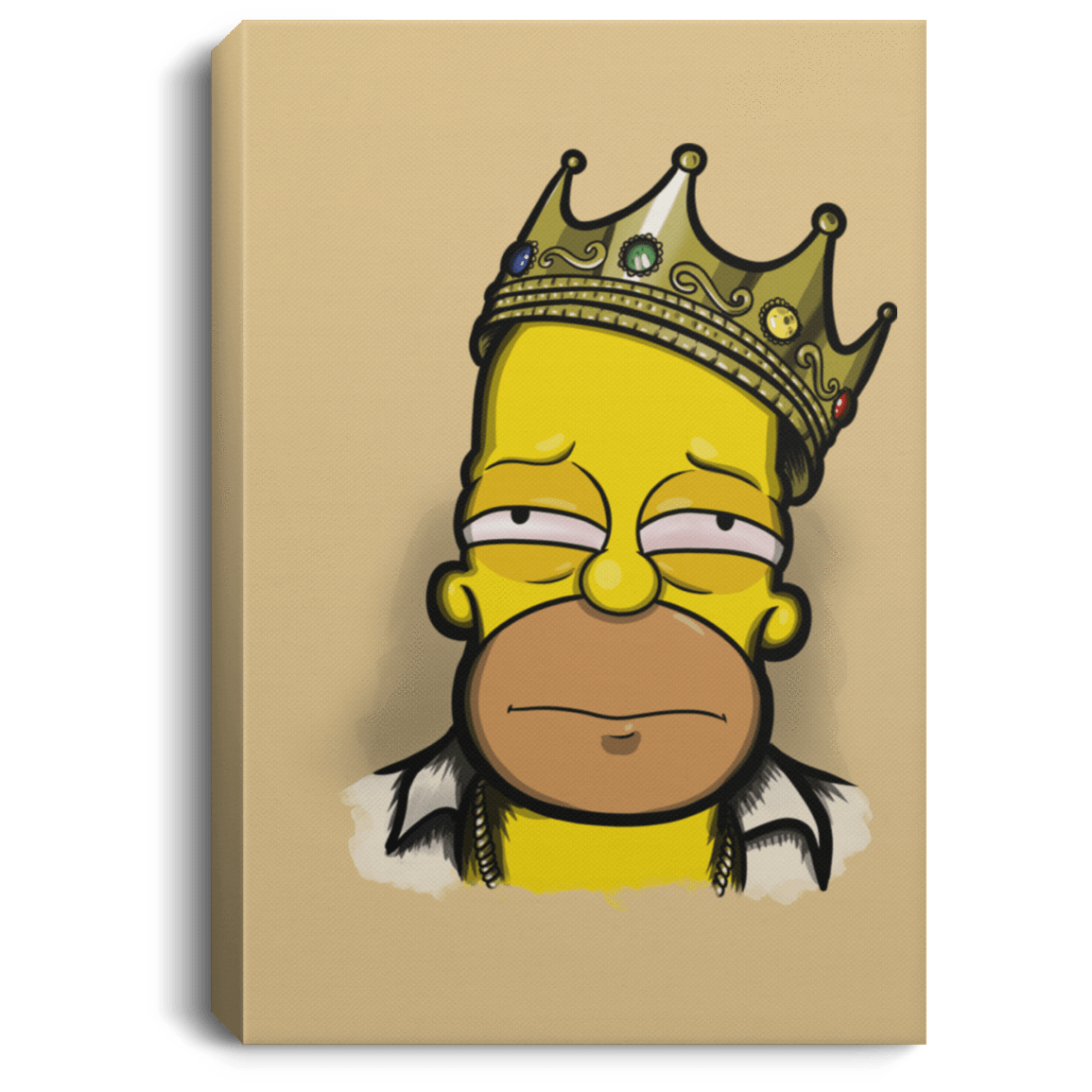 Housewares Tan / 8" x 12" Notorious Drink Premium Portrait Canvas