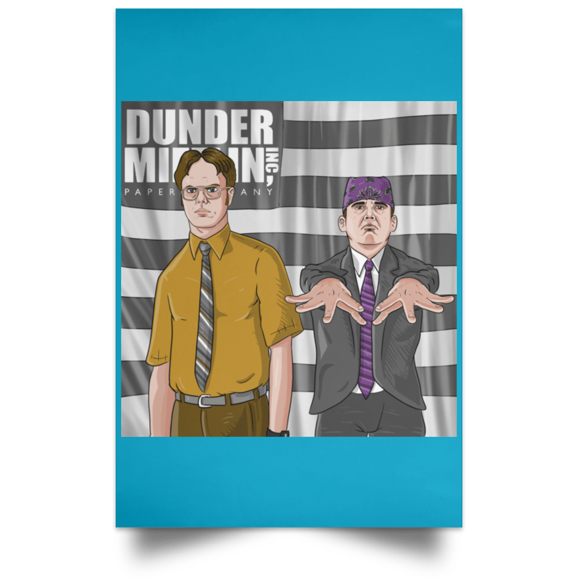 Office Tonia Portrait Poster